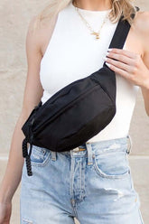 Marisa Nylon Crescent Sling Belt Bum Fanny Bag, Sling Bags, $ 52.95, A Moment Of Now™
